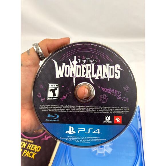 Tiny Tina's Wonderlands Sony PS4 PlayStation 4 2022 w/ Inserts Game + Case - Picture 6 of 7